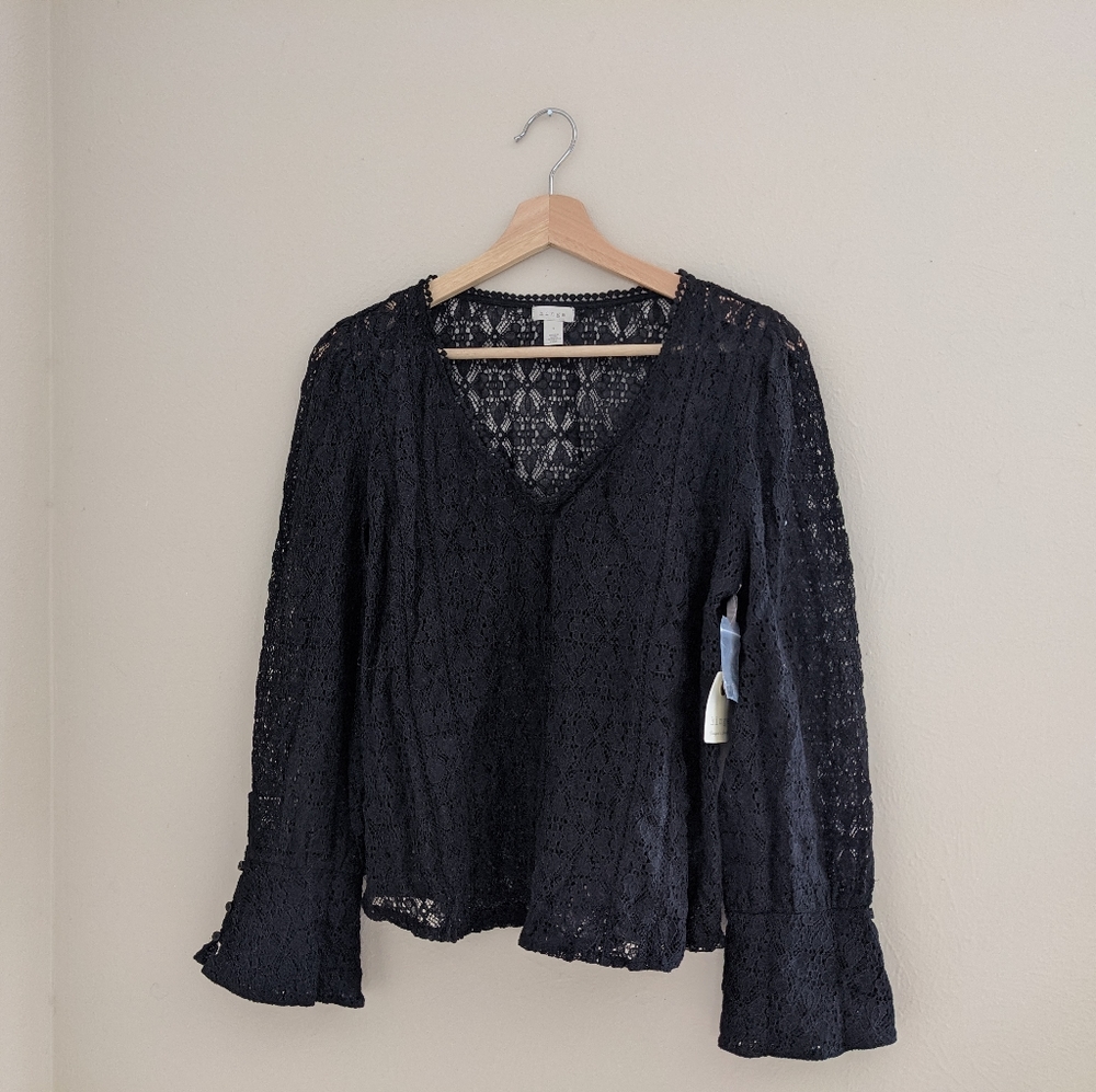 Black Lace Top